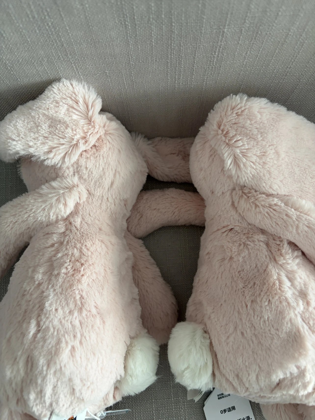 JC Easter Series, Cherry Blossom Pink, White, Floral Bonnie Rabbit, Medium, 31cm - Image 12